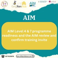 AIM Level 4 7 programme readiness and the AIM review and confirm training invite thumbnail image 26 04 2024