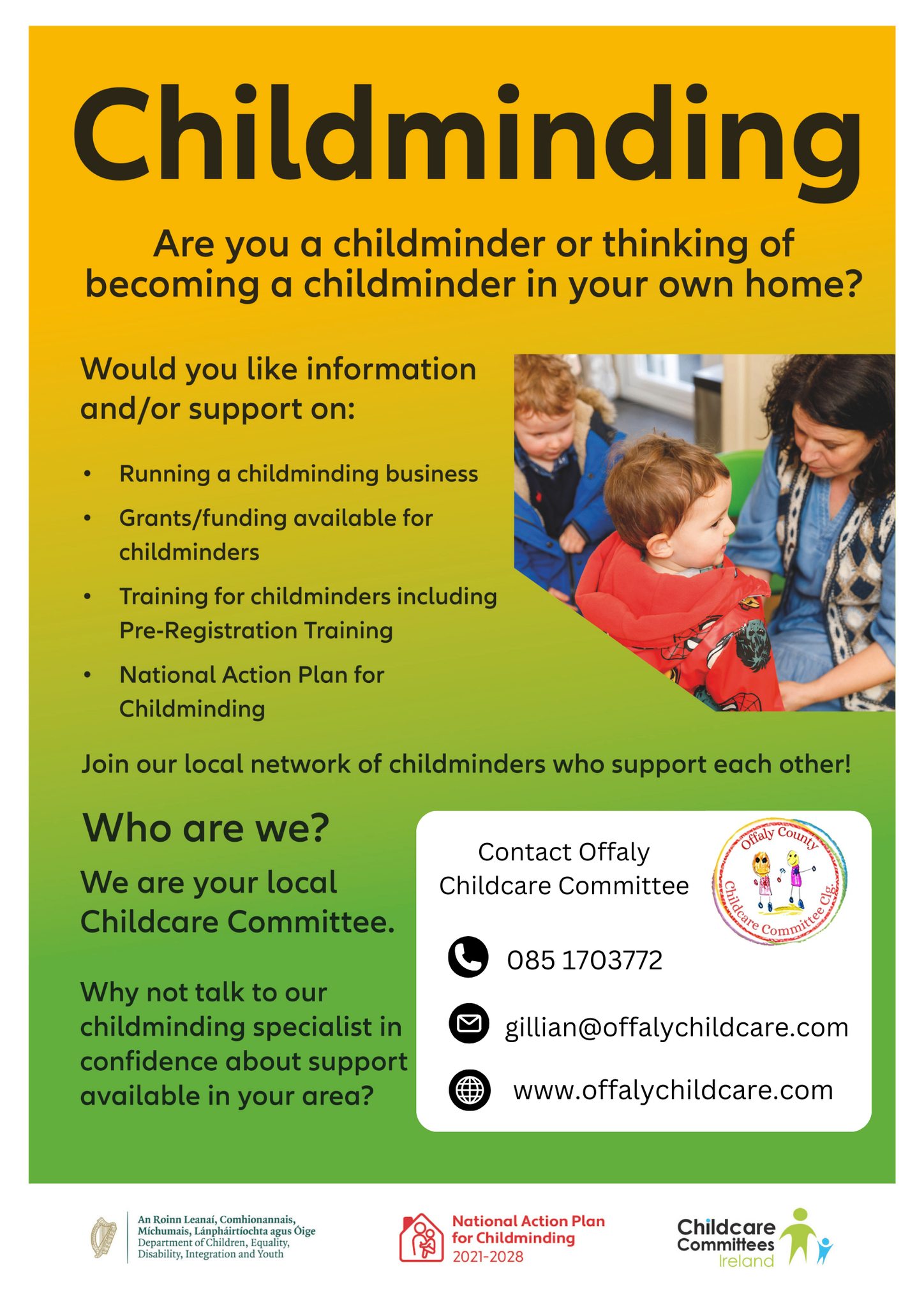 Childminder leaflet