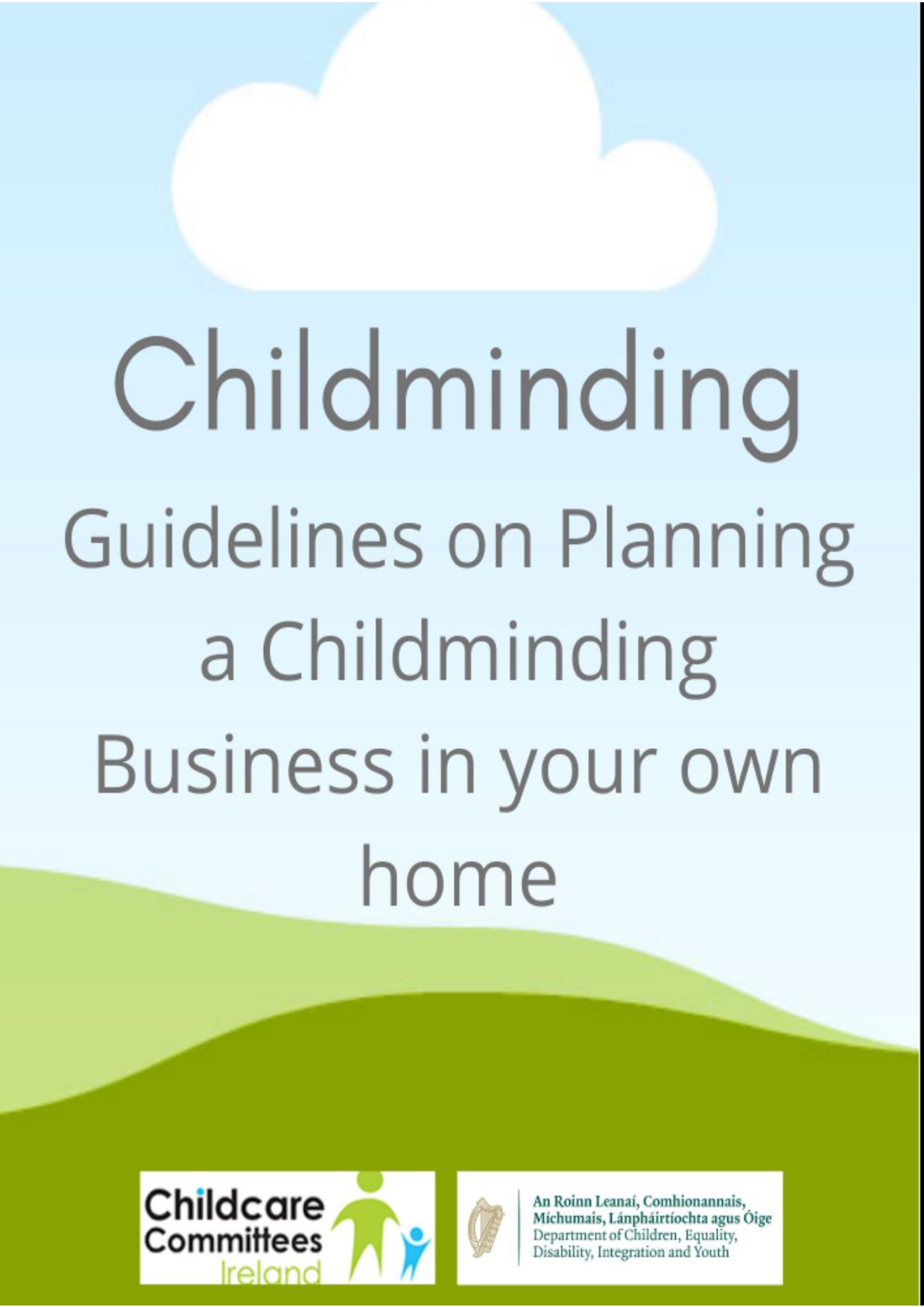 Childminding Guidelines on Planning a Childminding Business in your own home