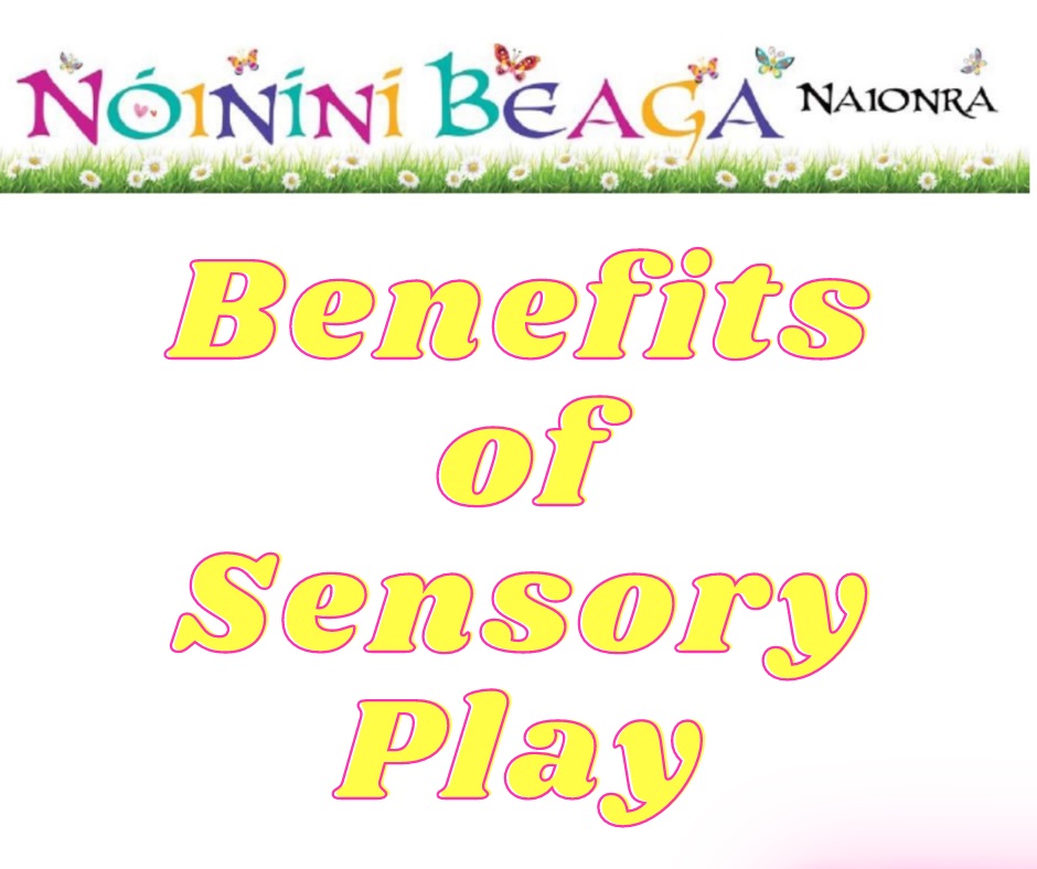 Naionra Ninin Beaga Benefits of Sensory Play