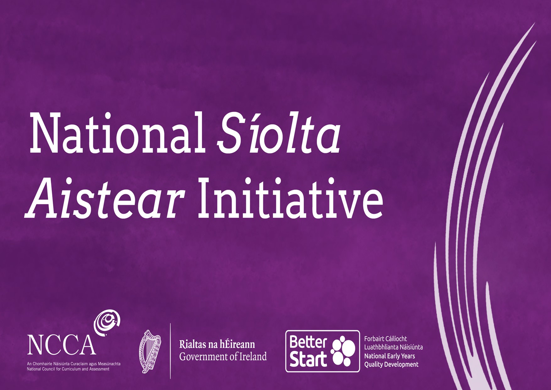 National siolta Aistear practice guide logo